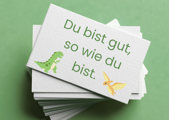  Affirmationen als PDF zum Ausdrucken Affirmationskarten für Kinder. 