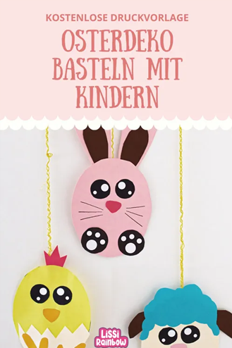 Osterdeko – basteln mit Kindern