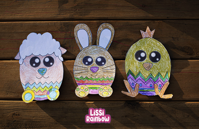 einfache ausmalbilder zum ausdrucken ostern