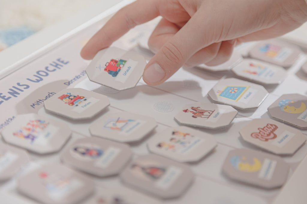 Wochenplan symbole Kinder 