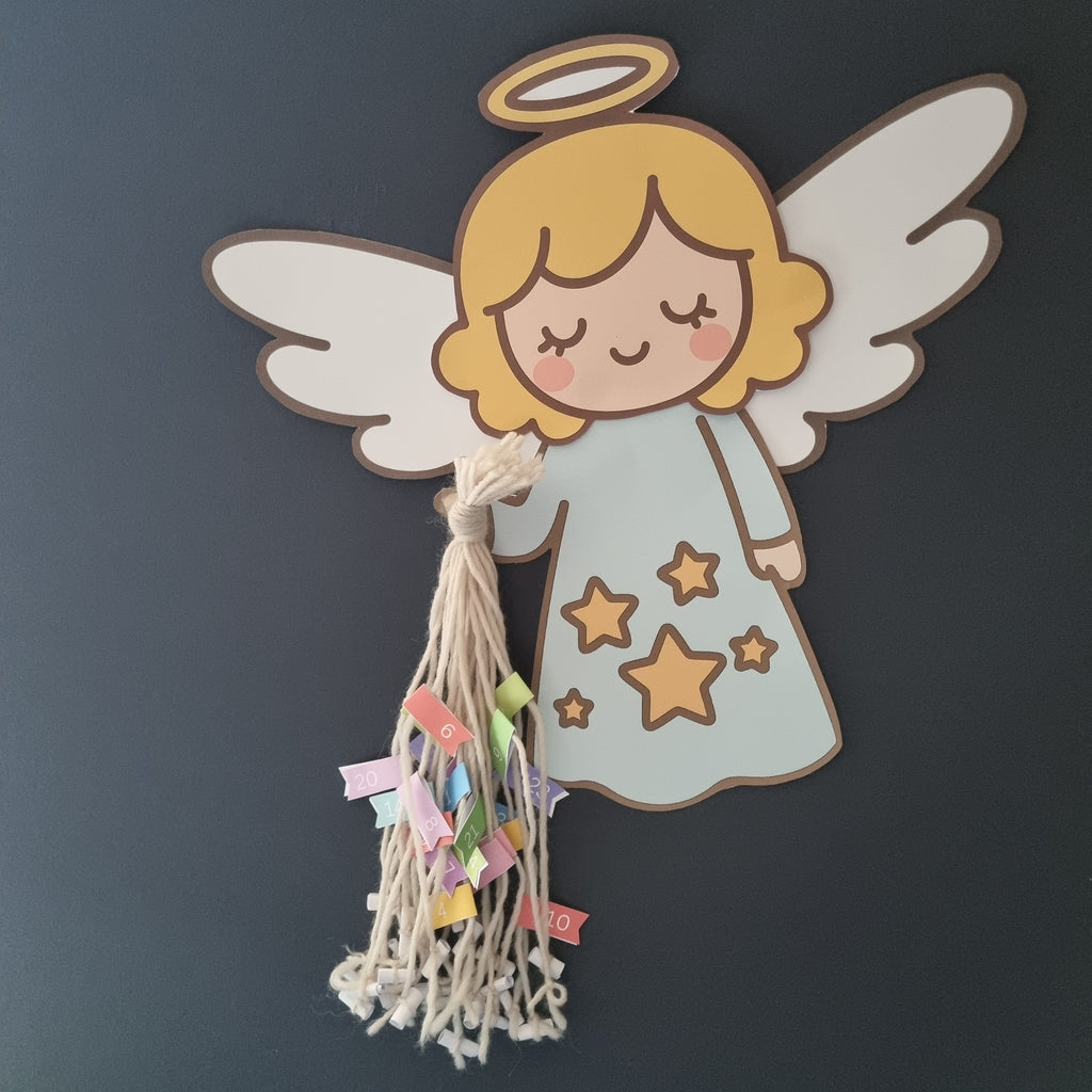 Adventskalender Zettel und Zahlenstreifen zum Ausdrucken – Aktivitätsideen für Kinder