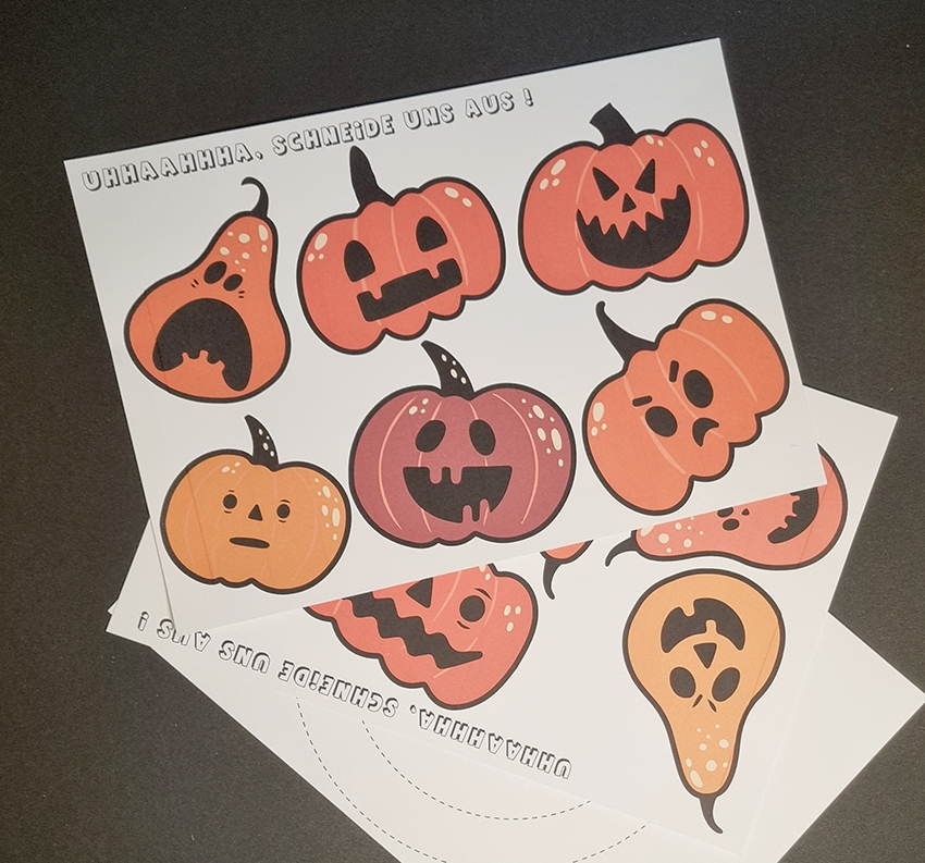 Kürbis-Kranz basteln mit Kindern – liebevolle Halloween Bastelidee von Lissi Rainbow