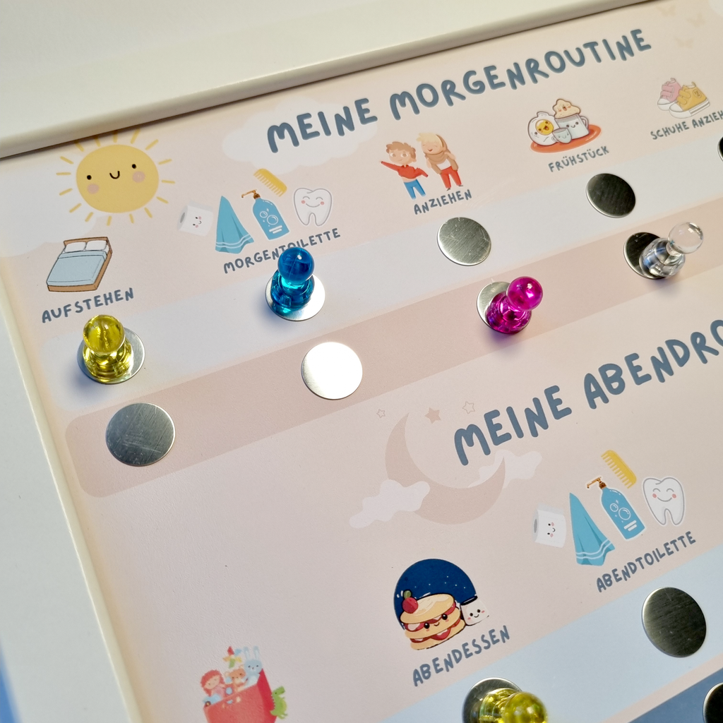 morgenroutineplaner für kinder